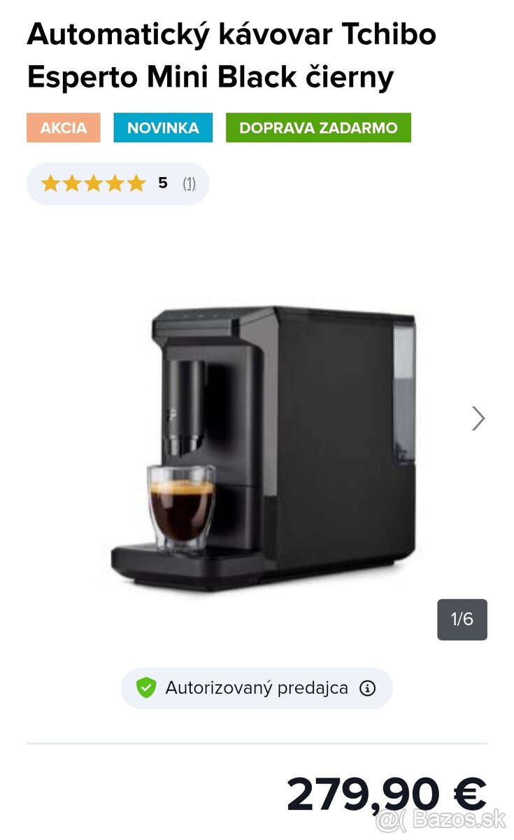 Predám nový Tchibo Esperto mini - 10