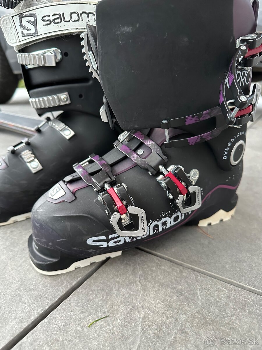 Lyžiarky + lyže Salomon - 10