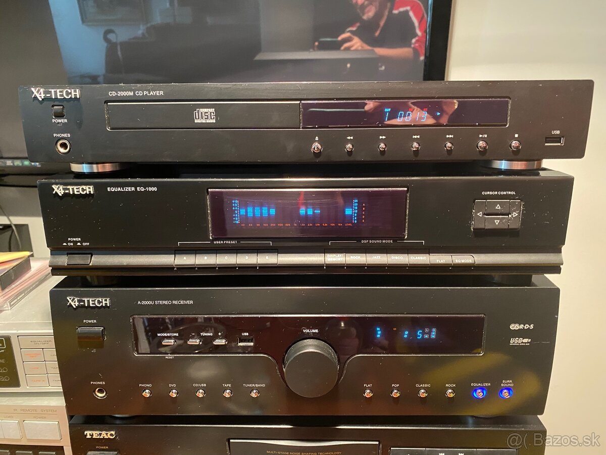 X4Tech veža Reciever/CD/Equalizer veža X4-TECH - 10