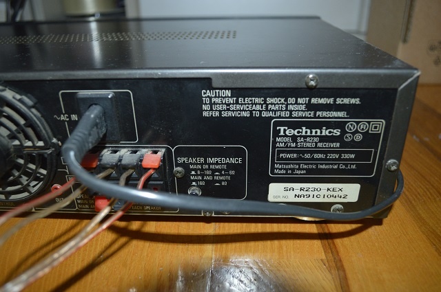 predam zosilovac/receiver TECHNICS - 10