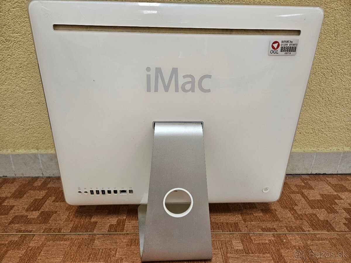 Vintage: Funkčný iMac 20" Intel Core Duo iTunes Apple - 10