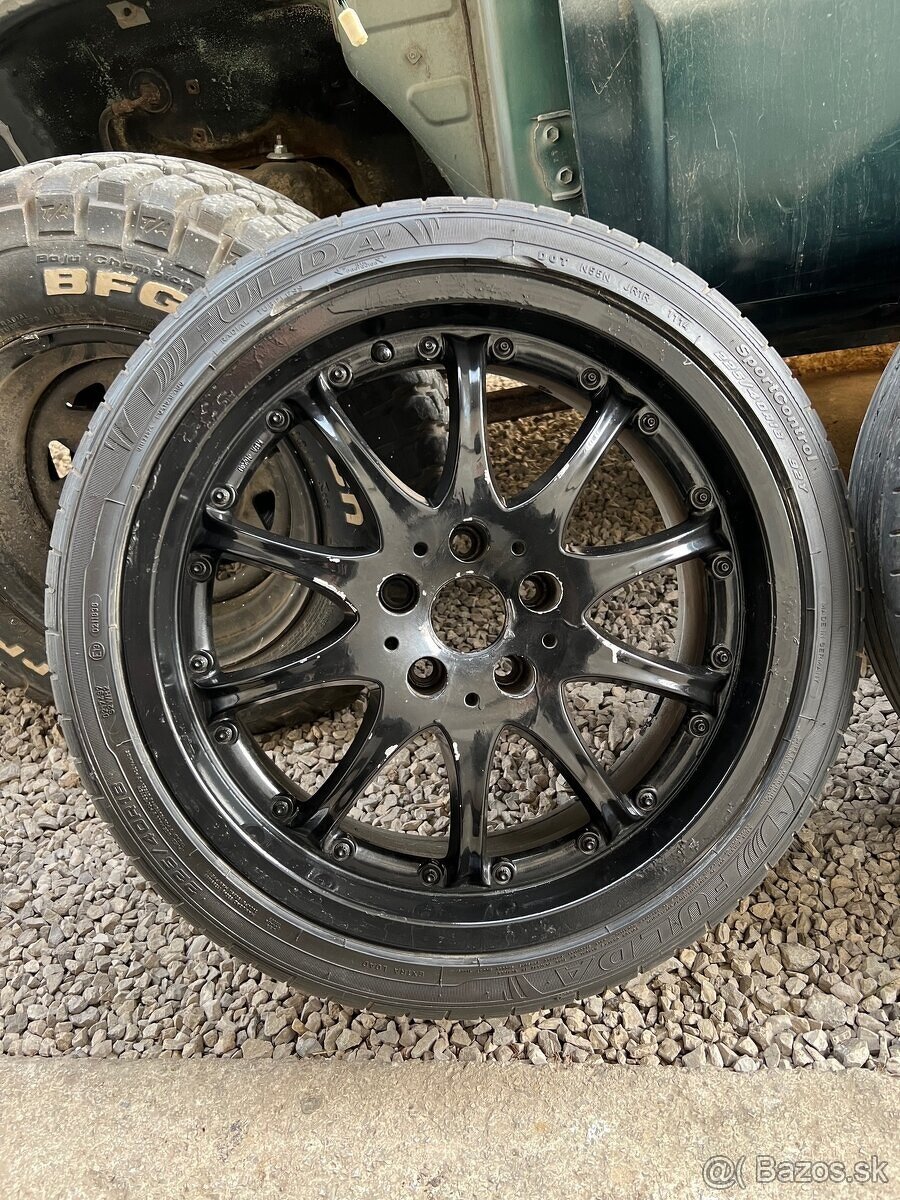 elektrony kolesá hlinikove Alu disky 5x112 r18 - 10