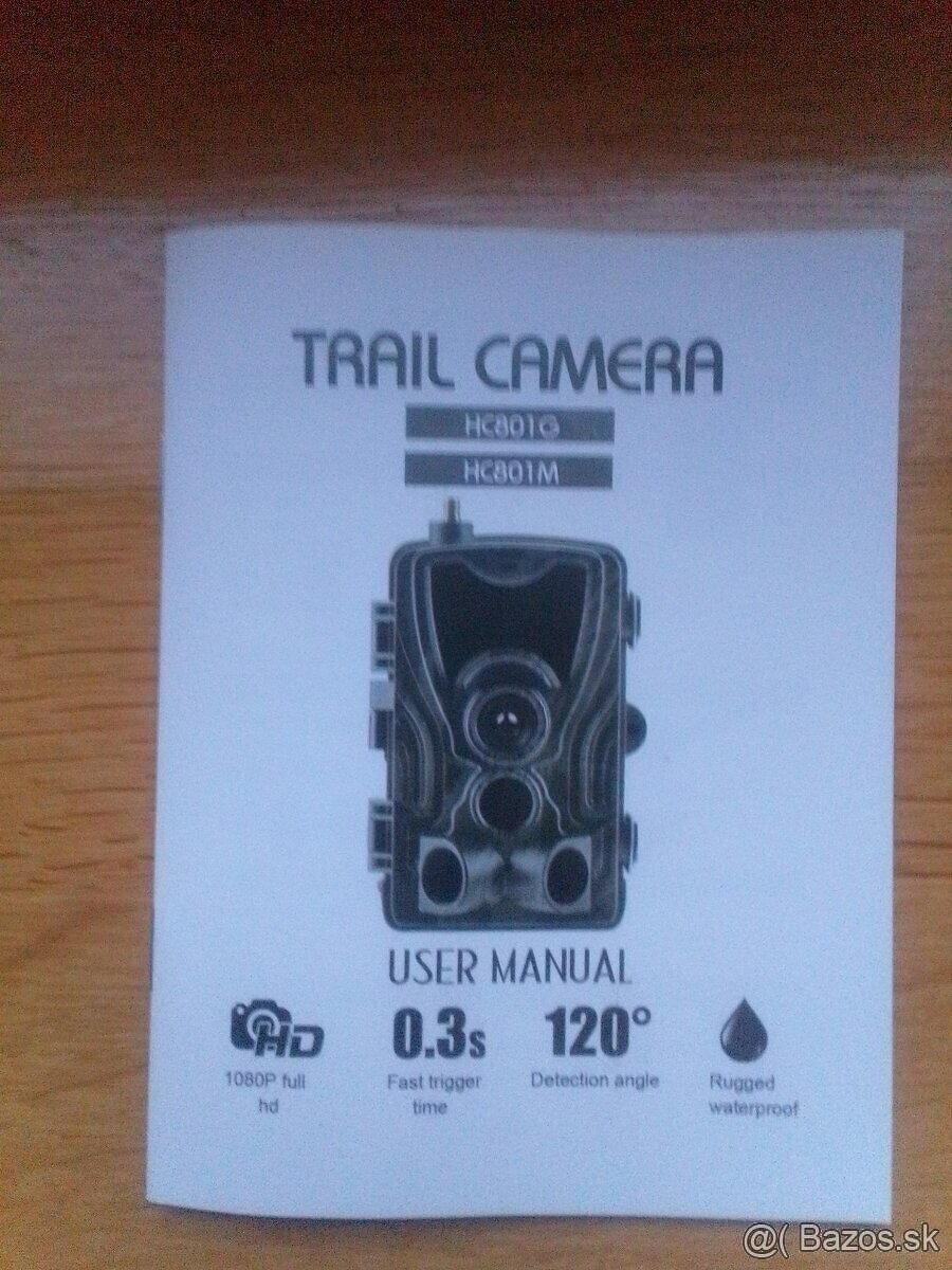 Fotopasca SUNTEK HC801M + náhradná batéria - 10