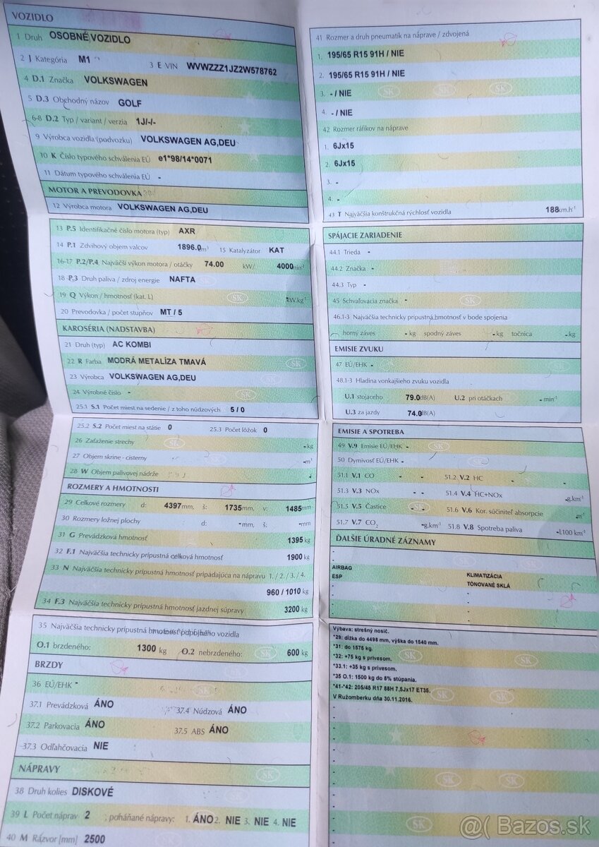 Volkswagen golf IV variant - 10