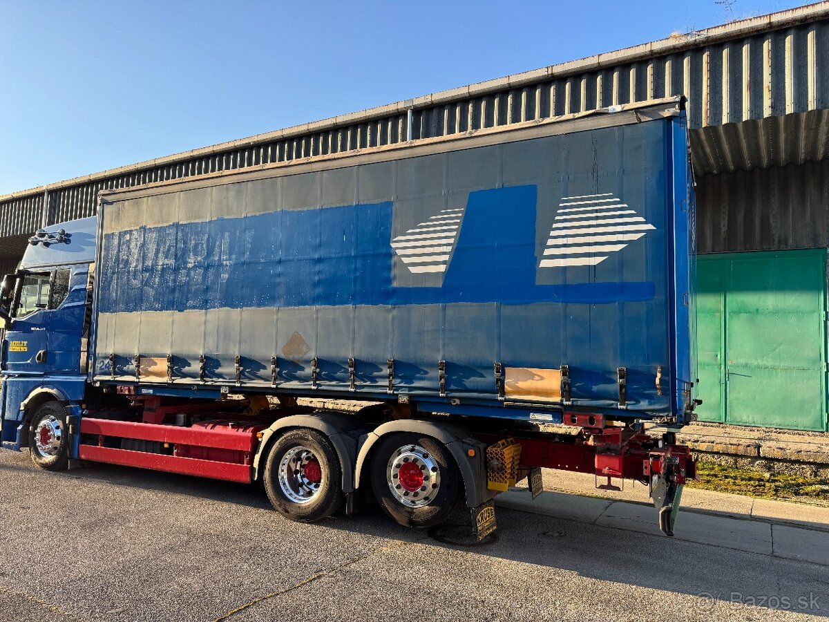 Krone BDF plachtový kontajner C745 - 10