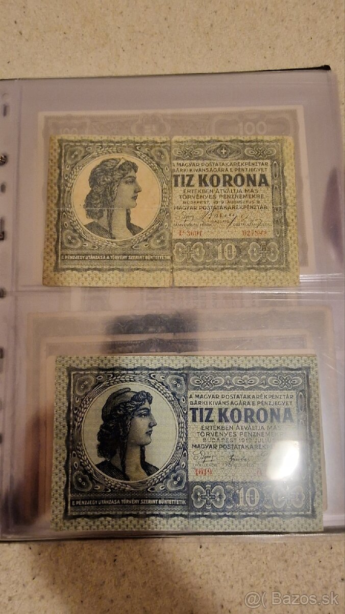 Maďarské bankovky - 10