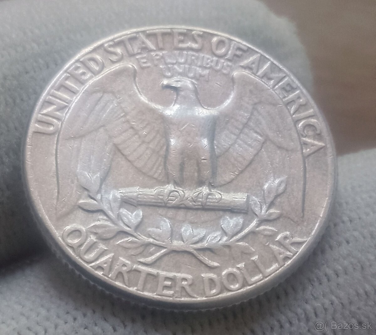 Strieborné 1/4 dollaré. - 10