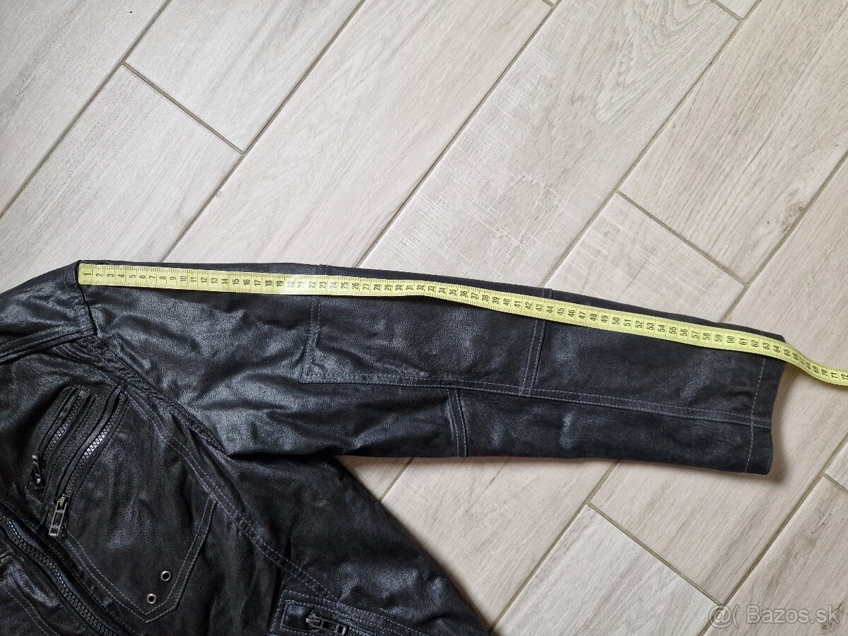 Pánská kožená bunda Angelo Litrico velikost S 1167 - 10