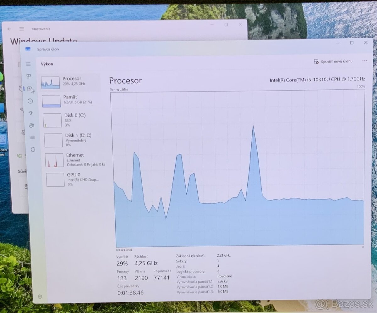 Predám notebook Dell Latitude 5410 i5 32GB RAM 1TB SSD - 10