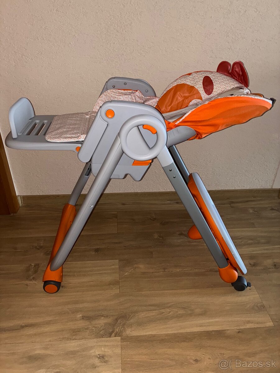 Polohovateľná detská jedálenská stolička Chicco Polly2Start - 10