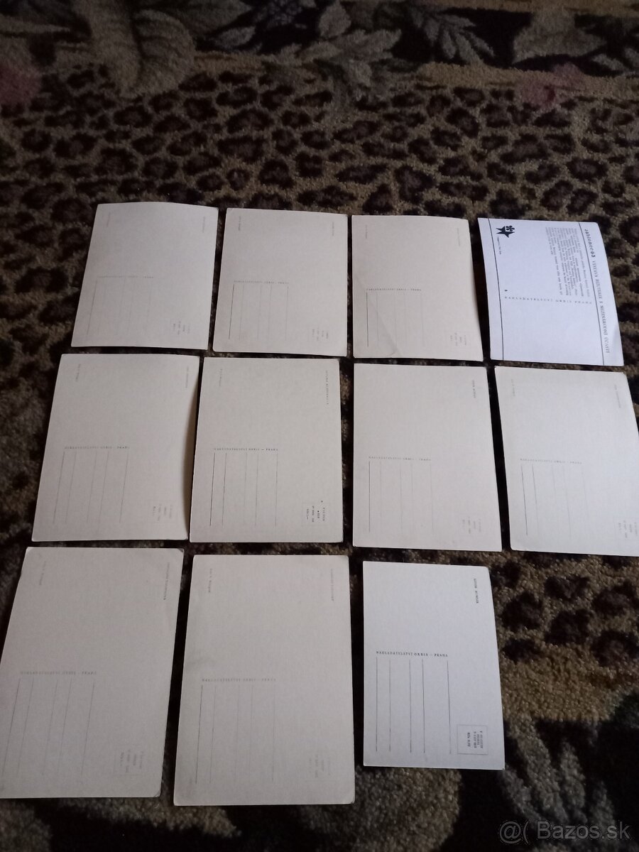 Retro pohľadnice hercov - 10