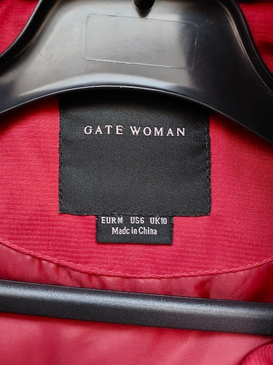 Vinovocervena vetrovka M - Gate - 10
