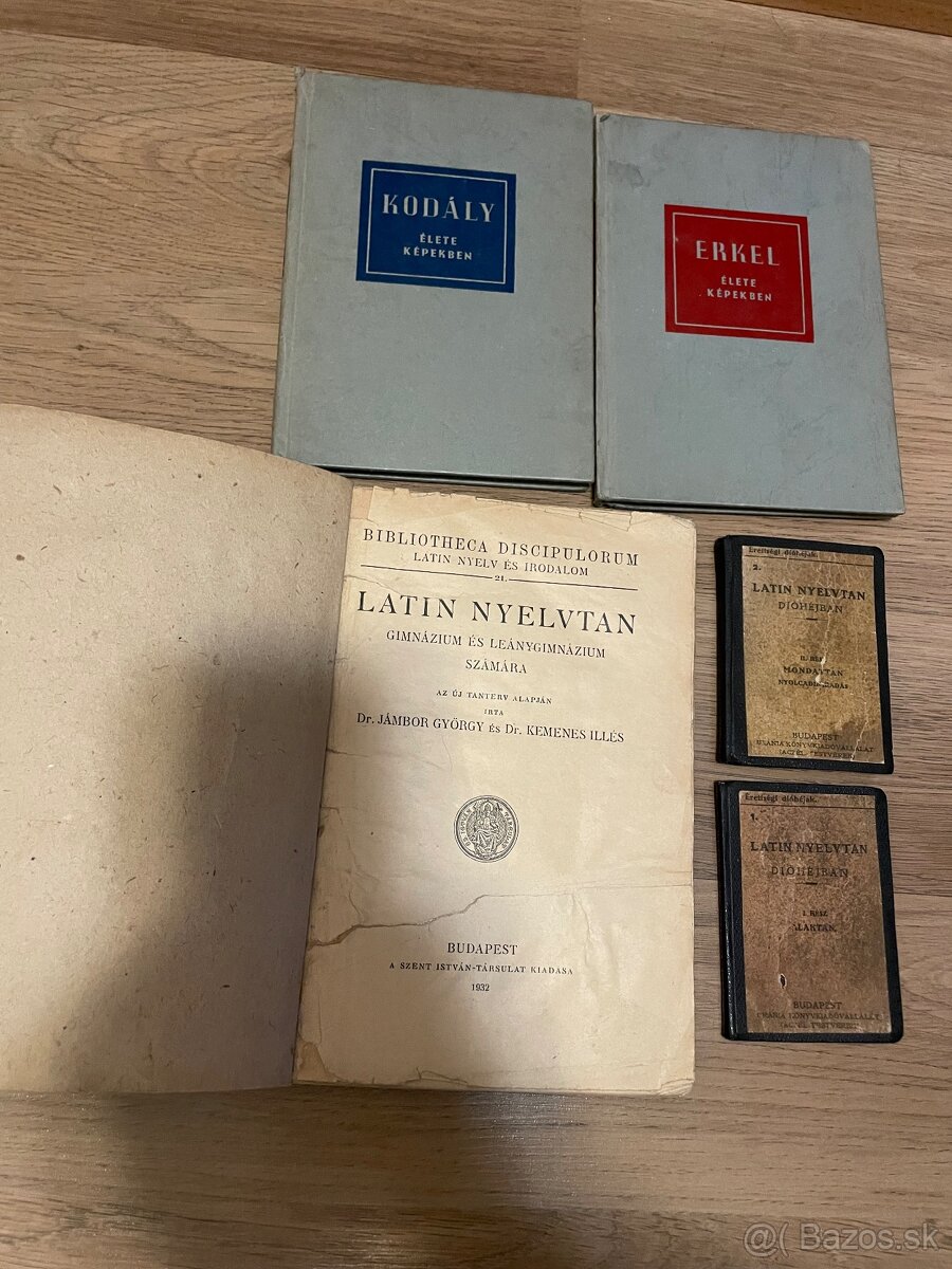Knihy staré maďarské 2 - 10