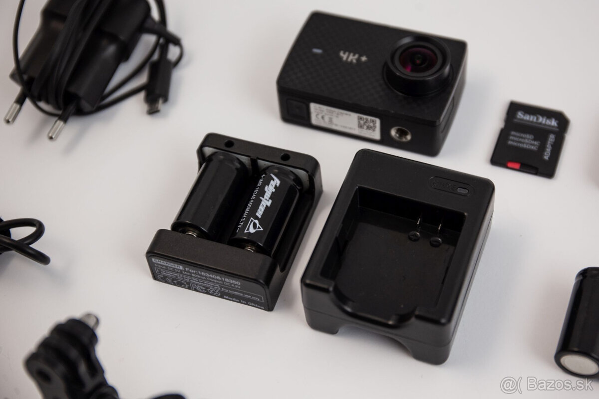akčná kamera YI 4K+, + veľa príslušenstva - 10