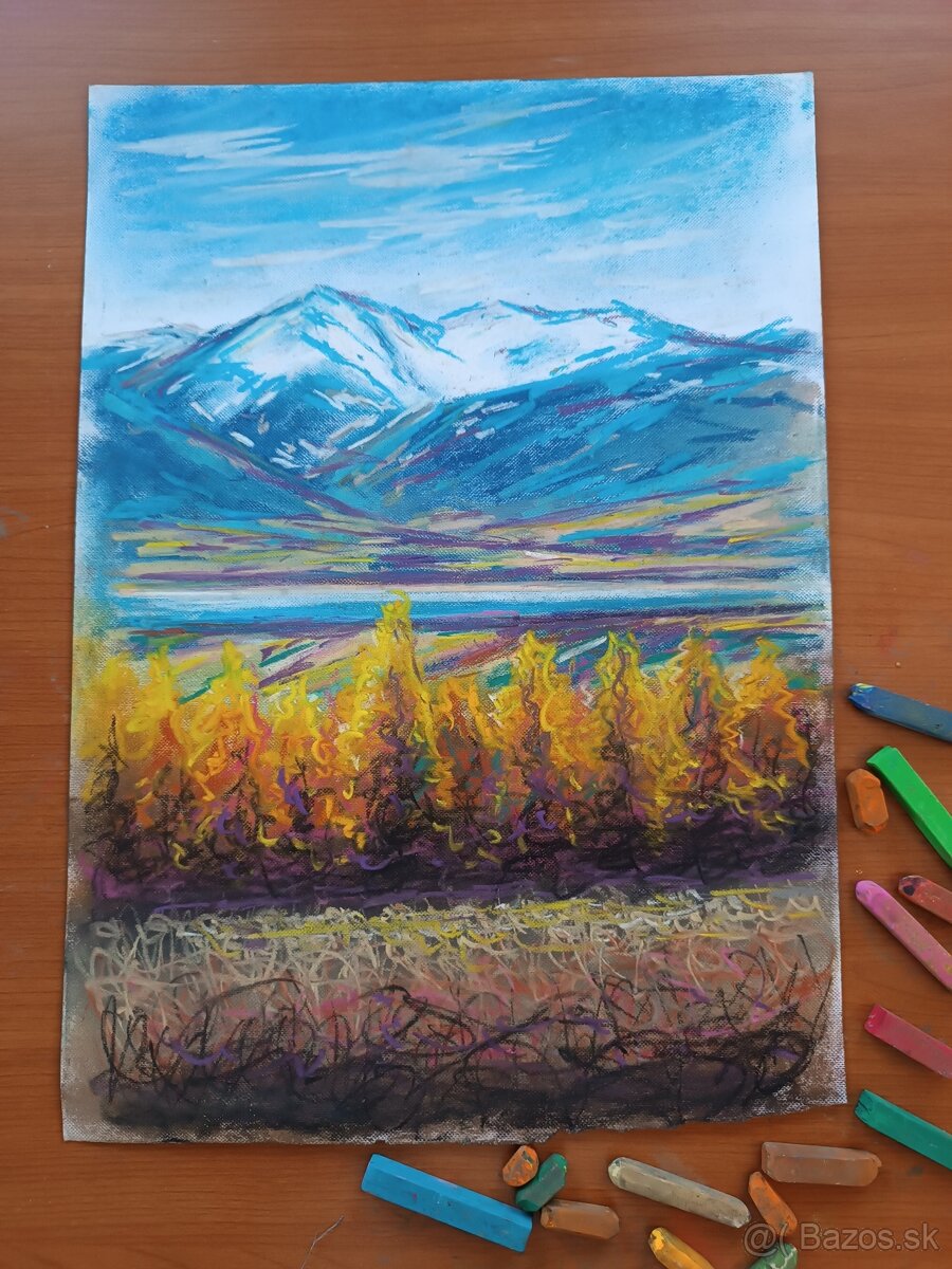 Maľba suchým pastelom 2 - 10