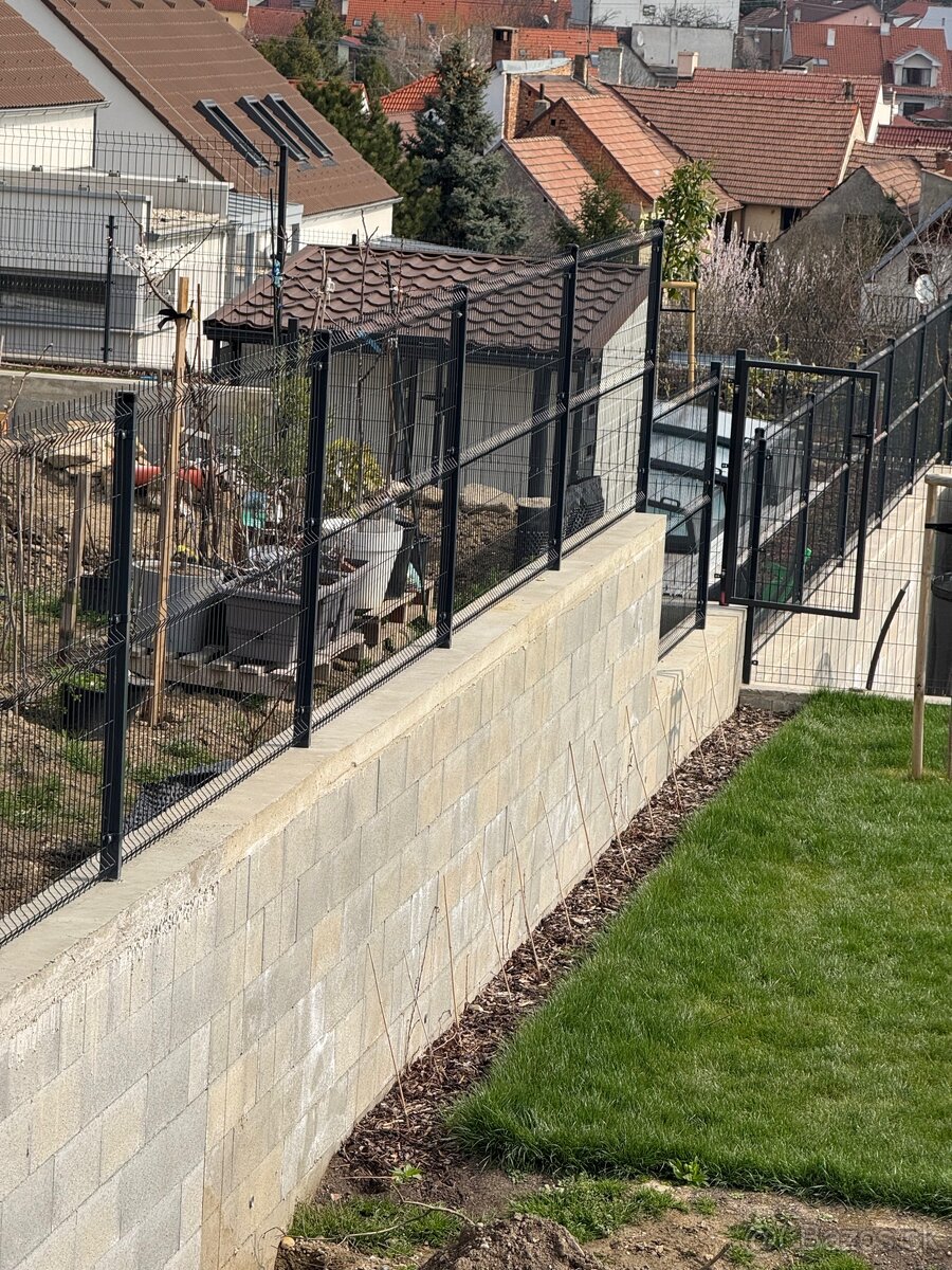 Realizacia zámkovej dlažby, ploty, oporné múry - 10