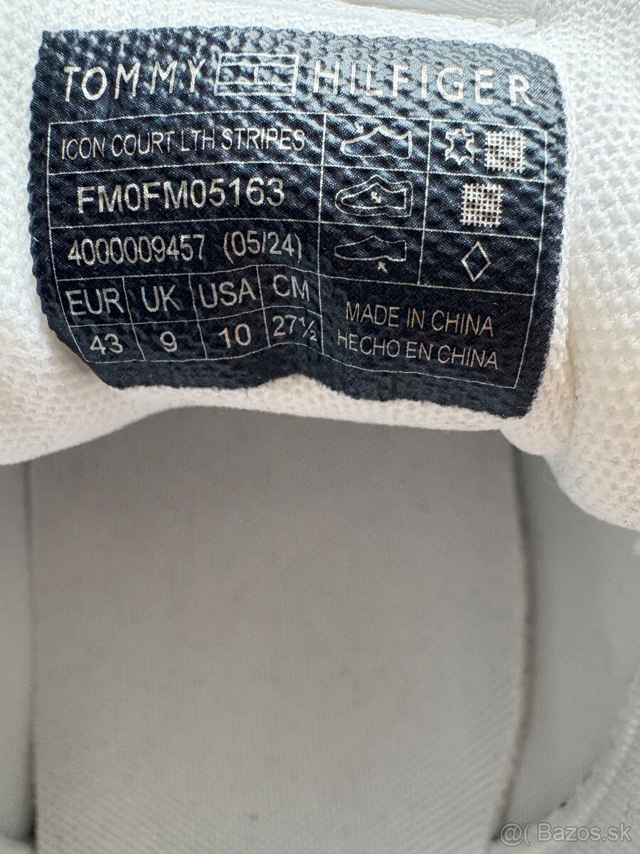 Pánske topánky TOMMY HILFIGER. Veľkosť 43 - 10