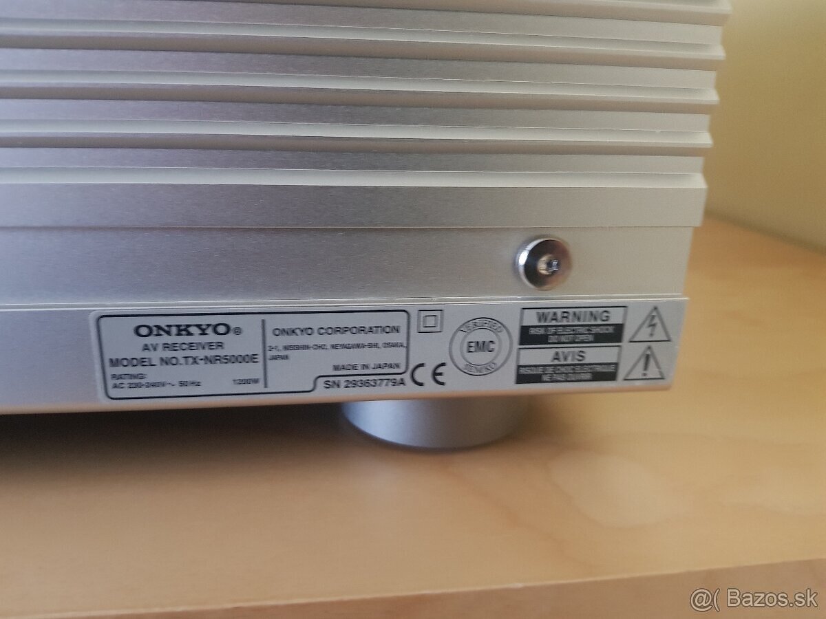 Predám receiver ONKYO INTEGRA TX NR 5000e Je maximálne zach - 10