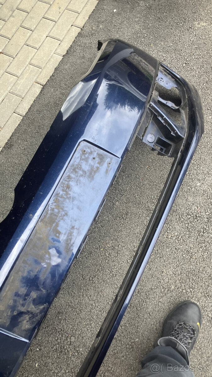 predni naraznik vw touran caddy 10-14 modry - 10