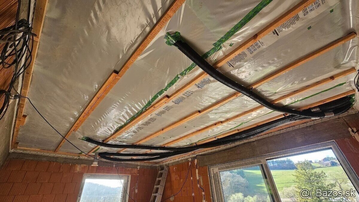 Striekaná izolácia a parozábrana + kontrola termokamerou - 10
