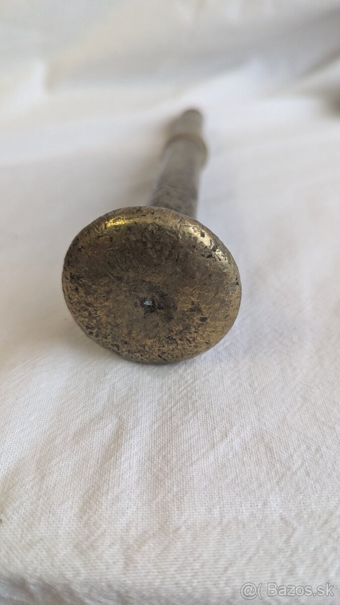 Predám 2 mosadzné mažiare - 10