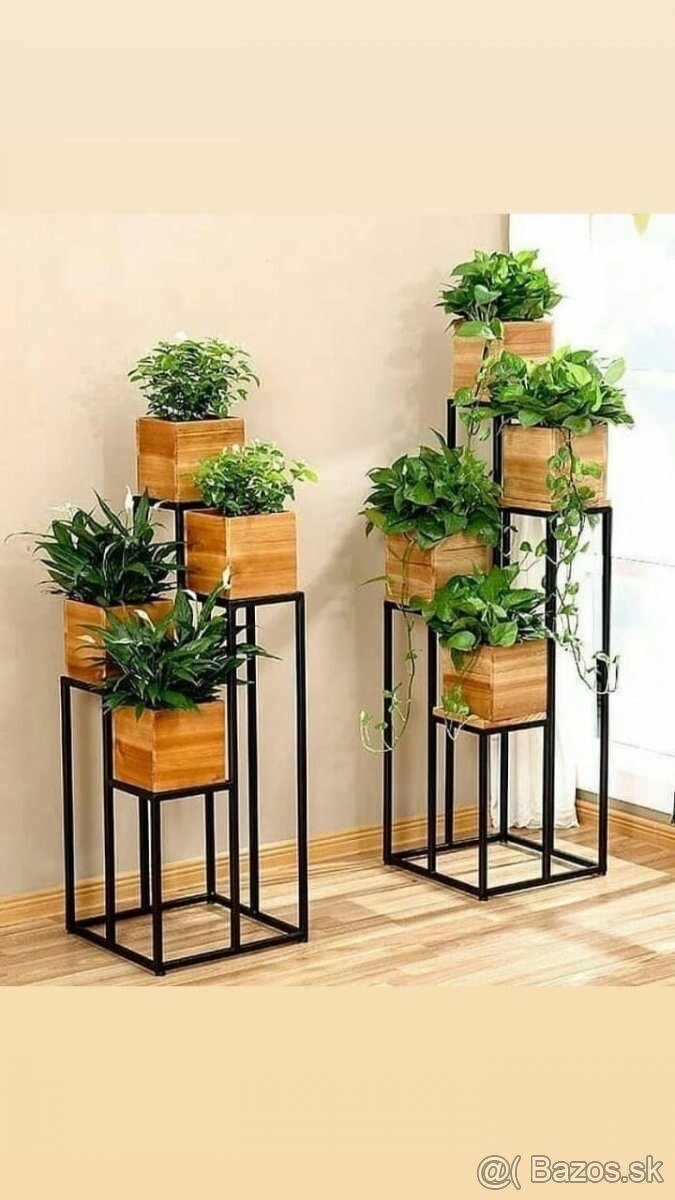 Kovová konštrukcia regál obývacia stena - 10