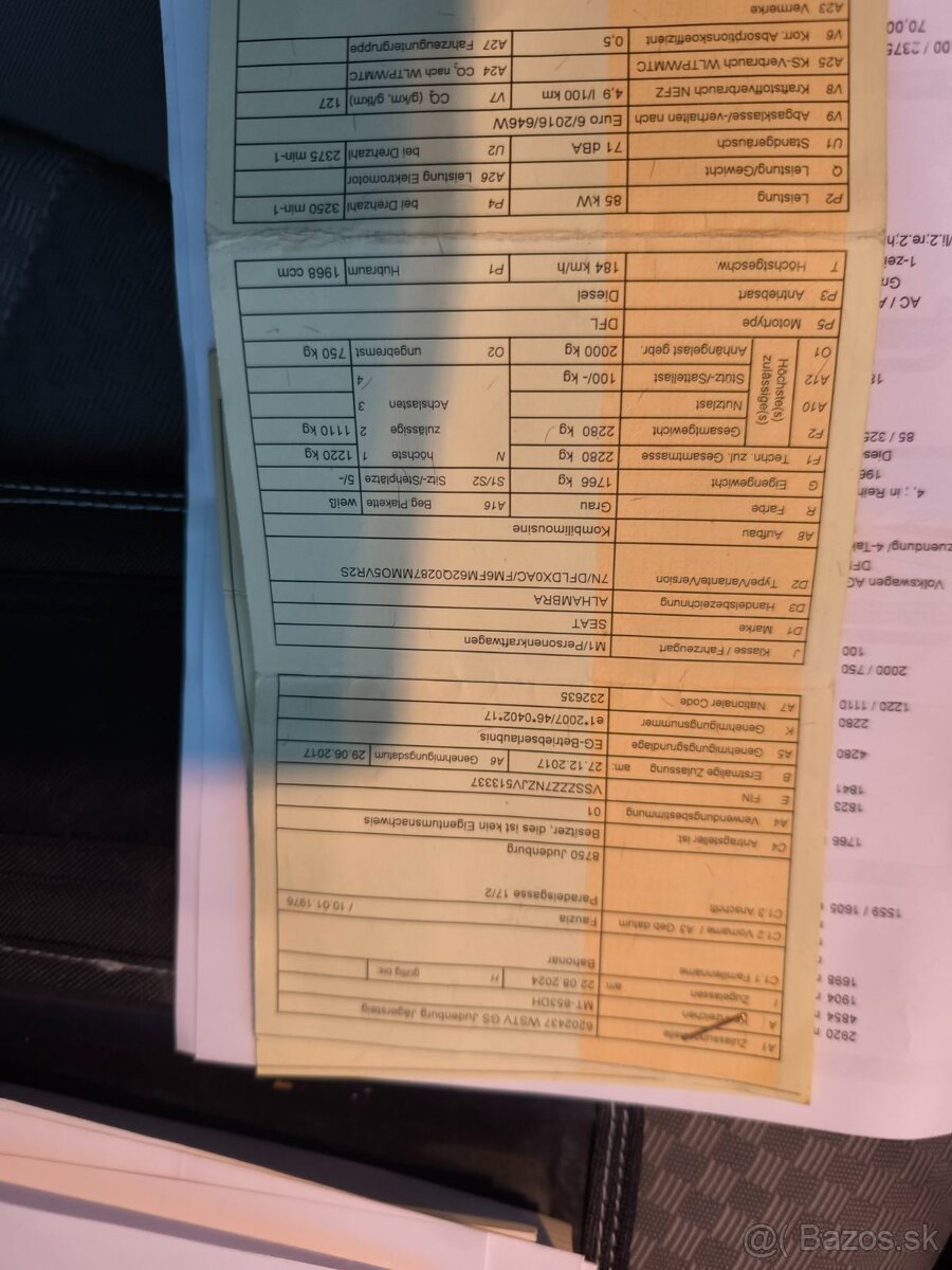 Seat Alhambra 2,0 TDi rok 2017 - 10