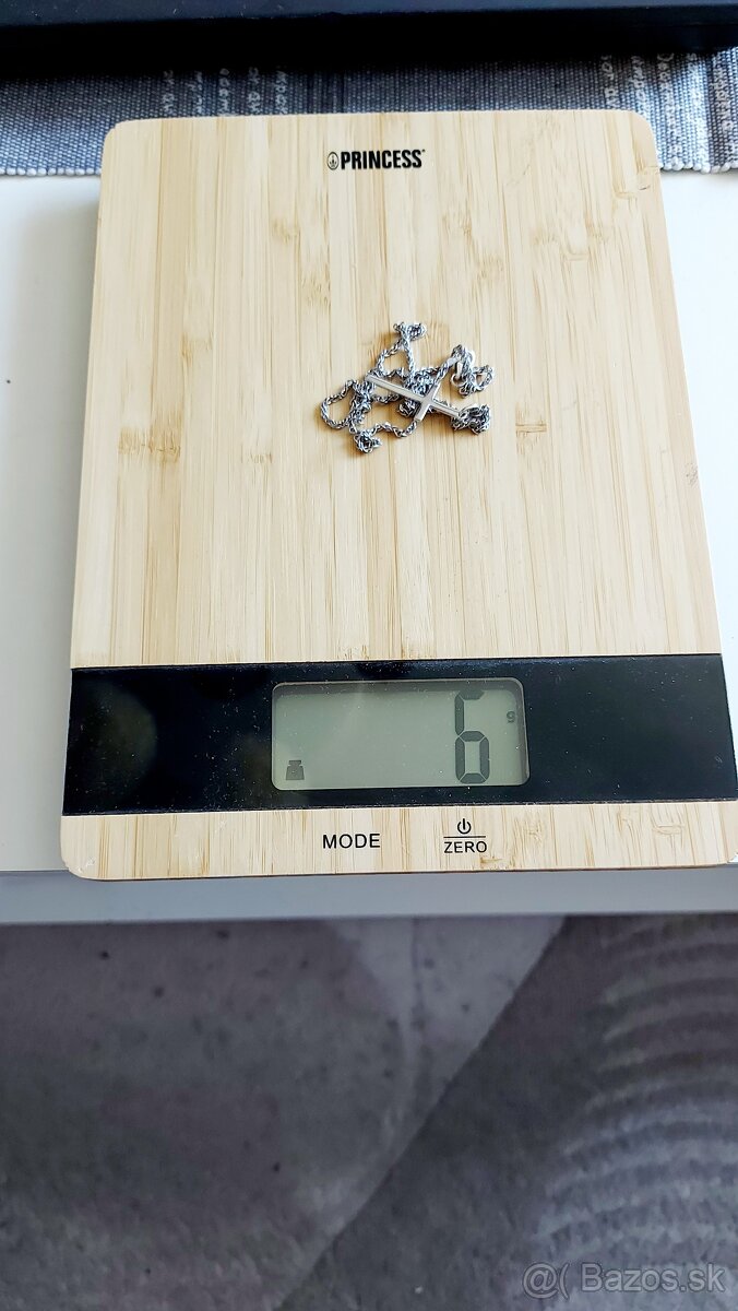 strieborna retiazka - 10