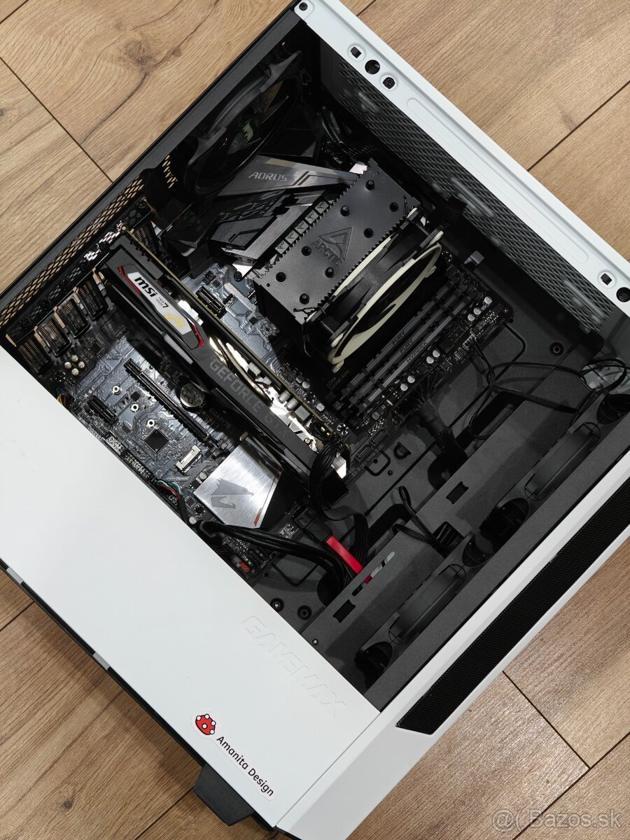 Počítač GameMax AMD, GTX 1650 super, 24gb RAM - 10