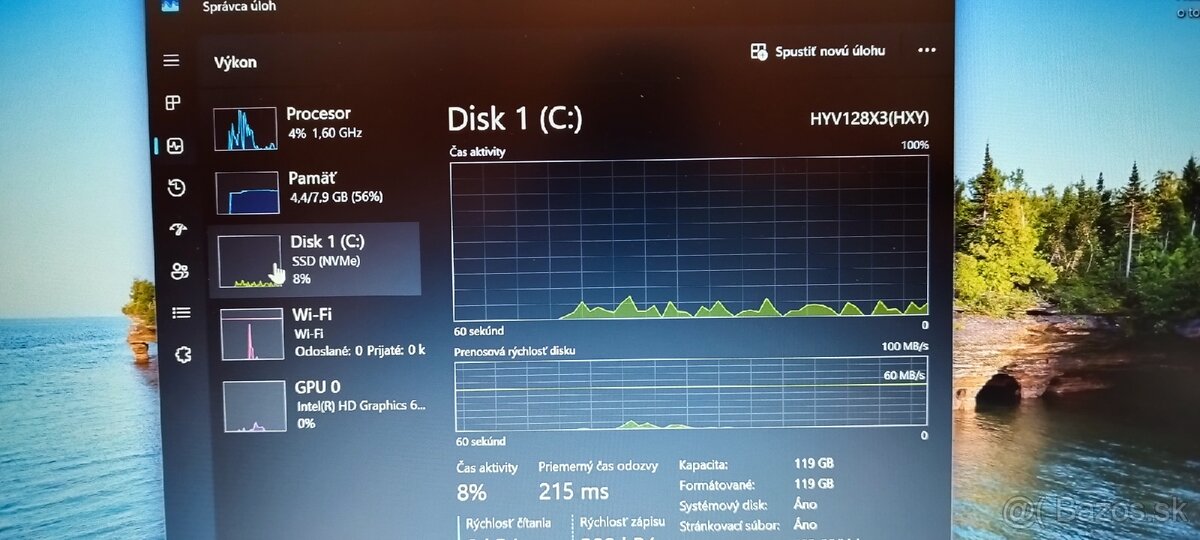 Predám notebook HP 240 g7 - 10