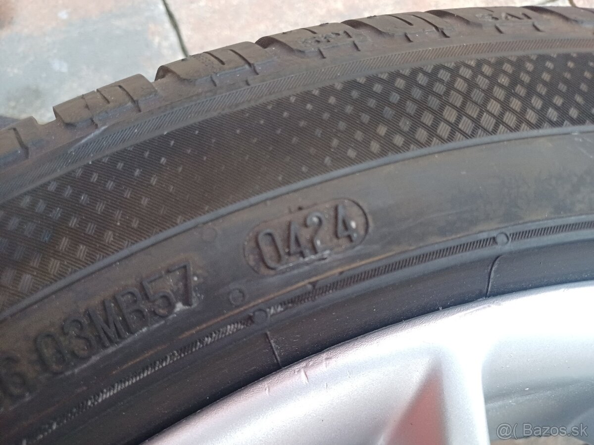 Predám orig. hliníkové disky Volvo R17-- 5x108 - 10