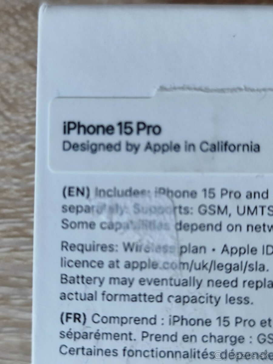 Iphone 15 Pro 256 GB blue titanium - 10