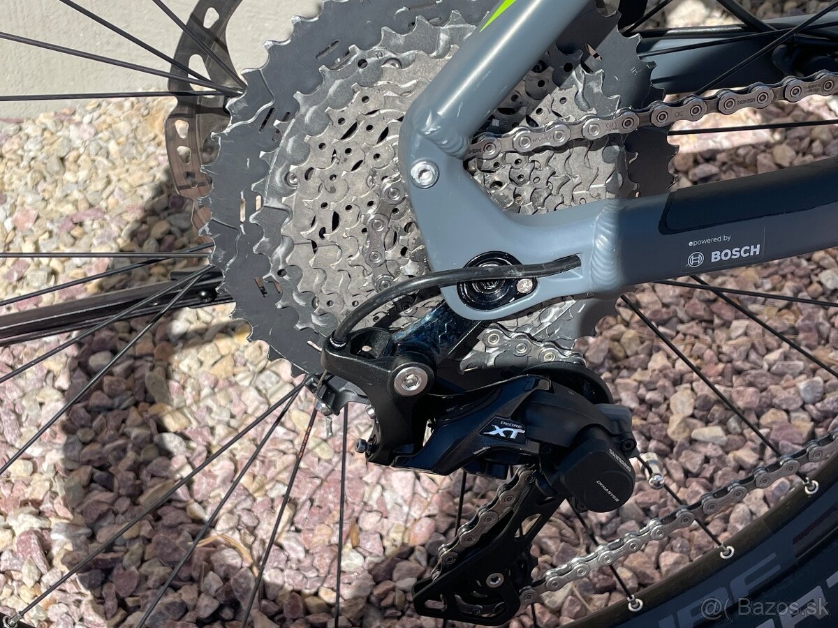 CUBE REACTION bateria 500-Velkost S GREY 27,5” pneu - 10