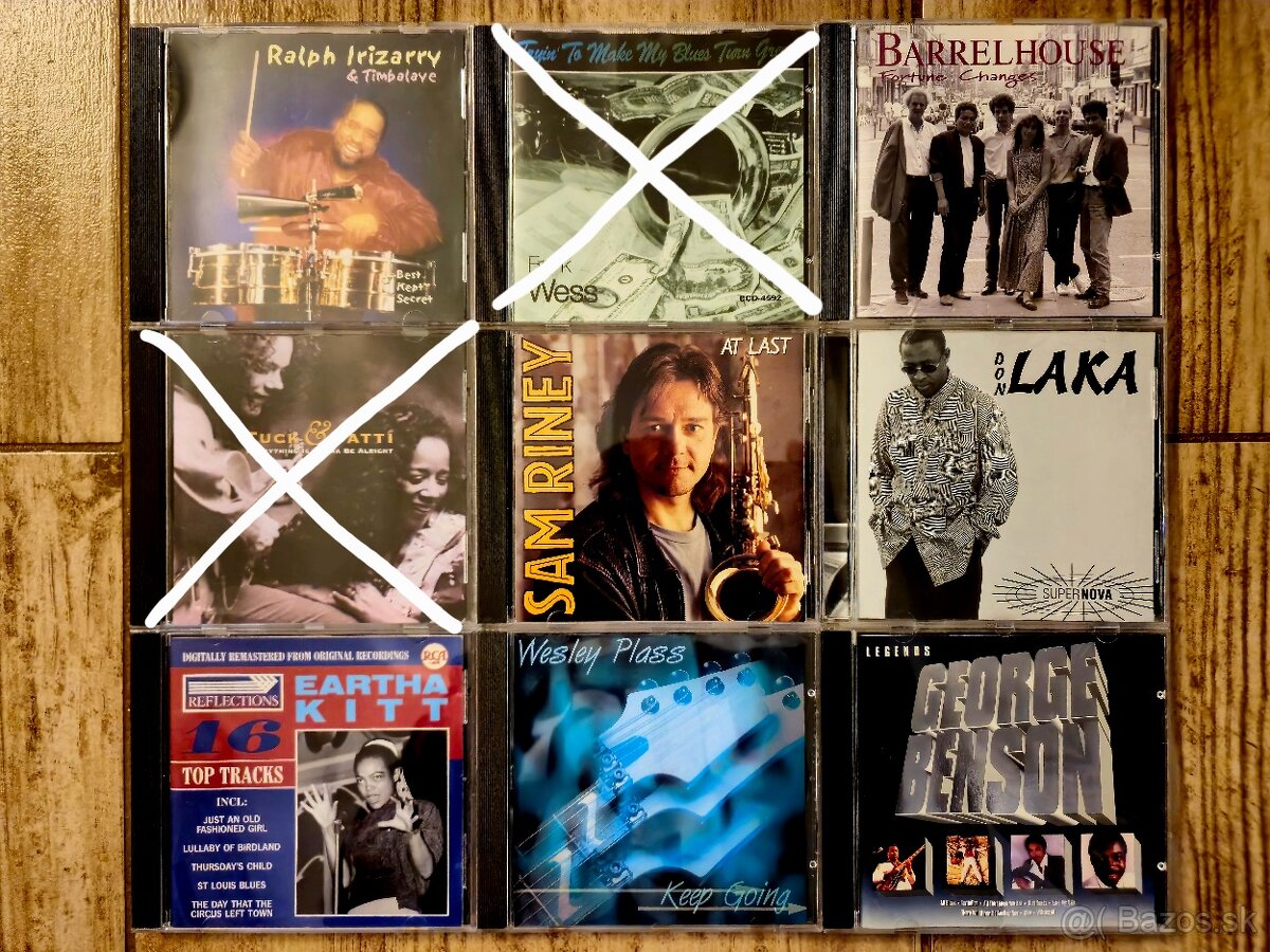 JAZZOVÉ CD - ZLACNENÉ - 10