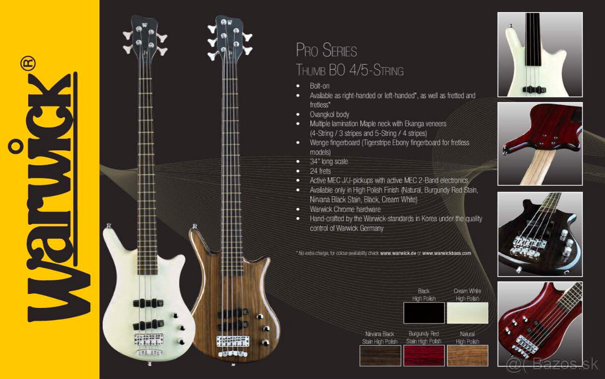 Basgitara Warwick Thumb BO Pro Series - 10