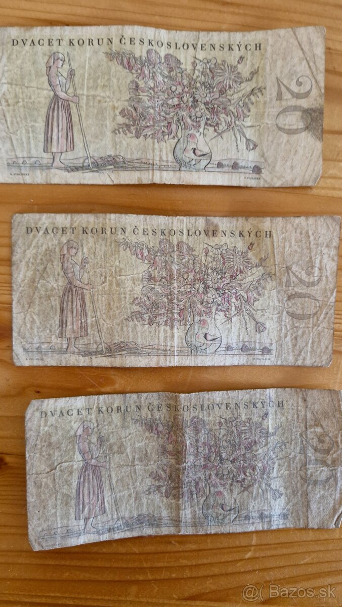 Bankovky čssr predam - 10