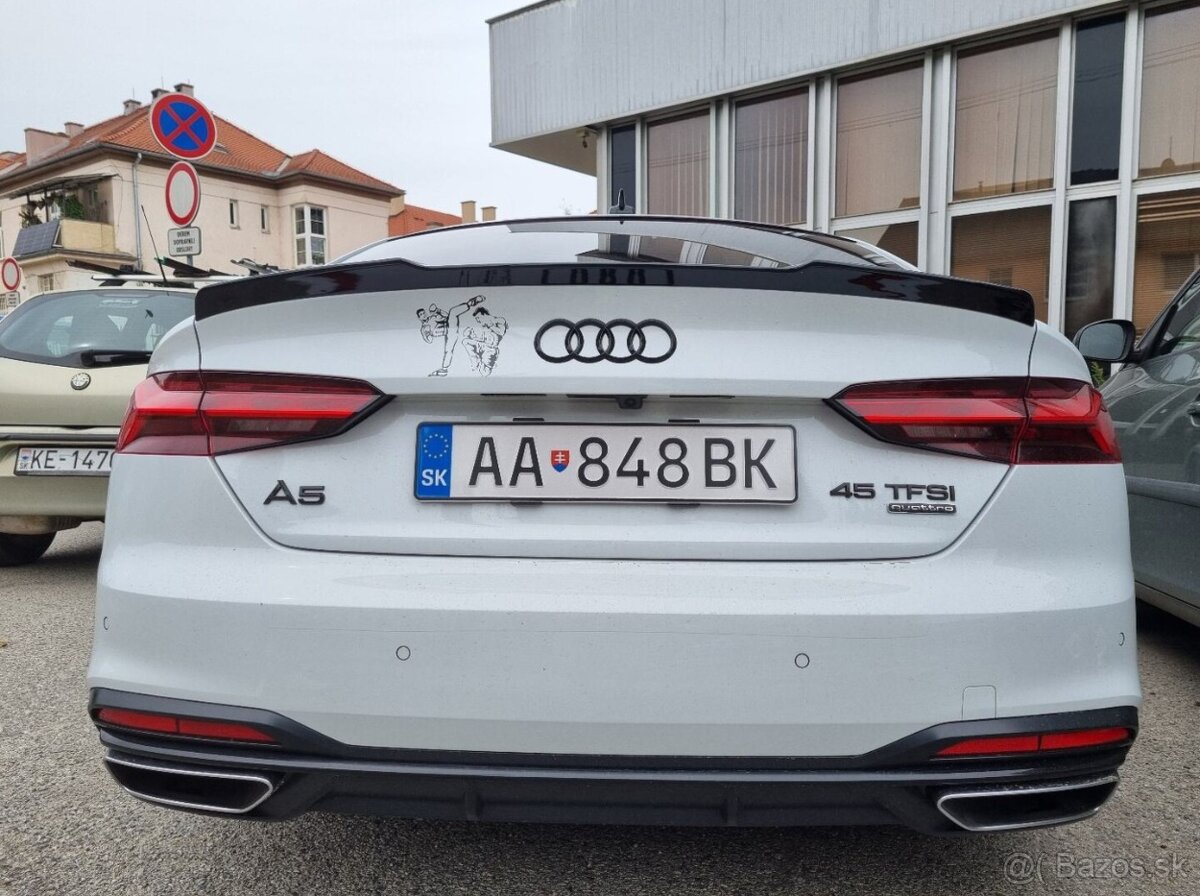 Spoiler kridlo lipko kufru AUDI A5 S5 RS5 model B9 - 10