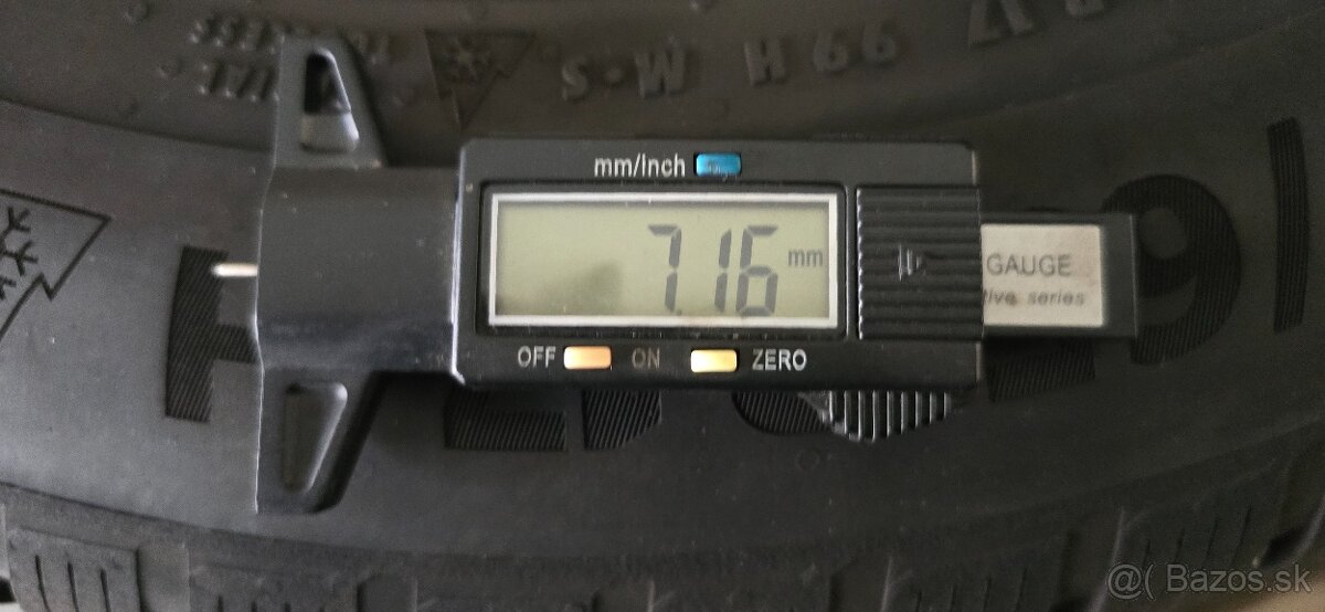 215-65-17-Bridgestone/Continental-4324/2021-5,3mm/7mm - 10