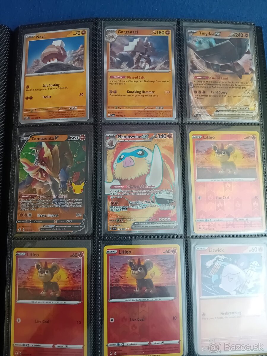 Zbierka 1000+ Pokémon Kariet - 10