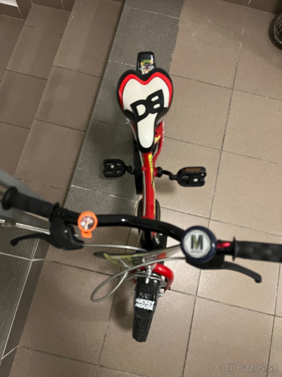 Detský bicykel Mickey Mouse a detská prilba ABUS 2.0 - 10