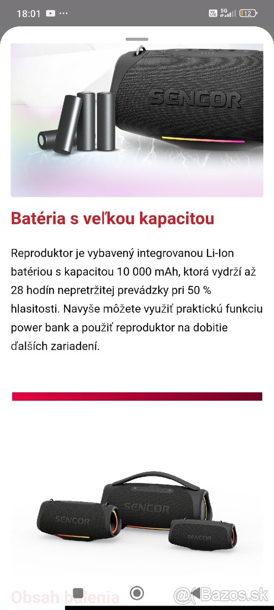 Sencor Resonex Maxi - 10