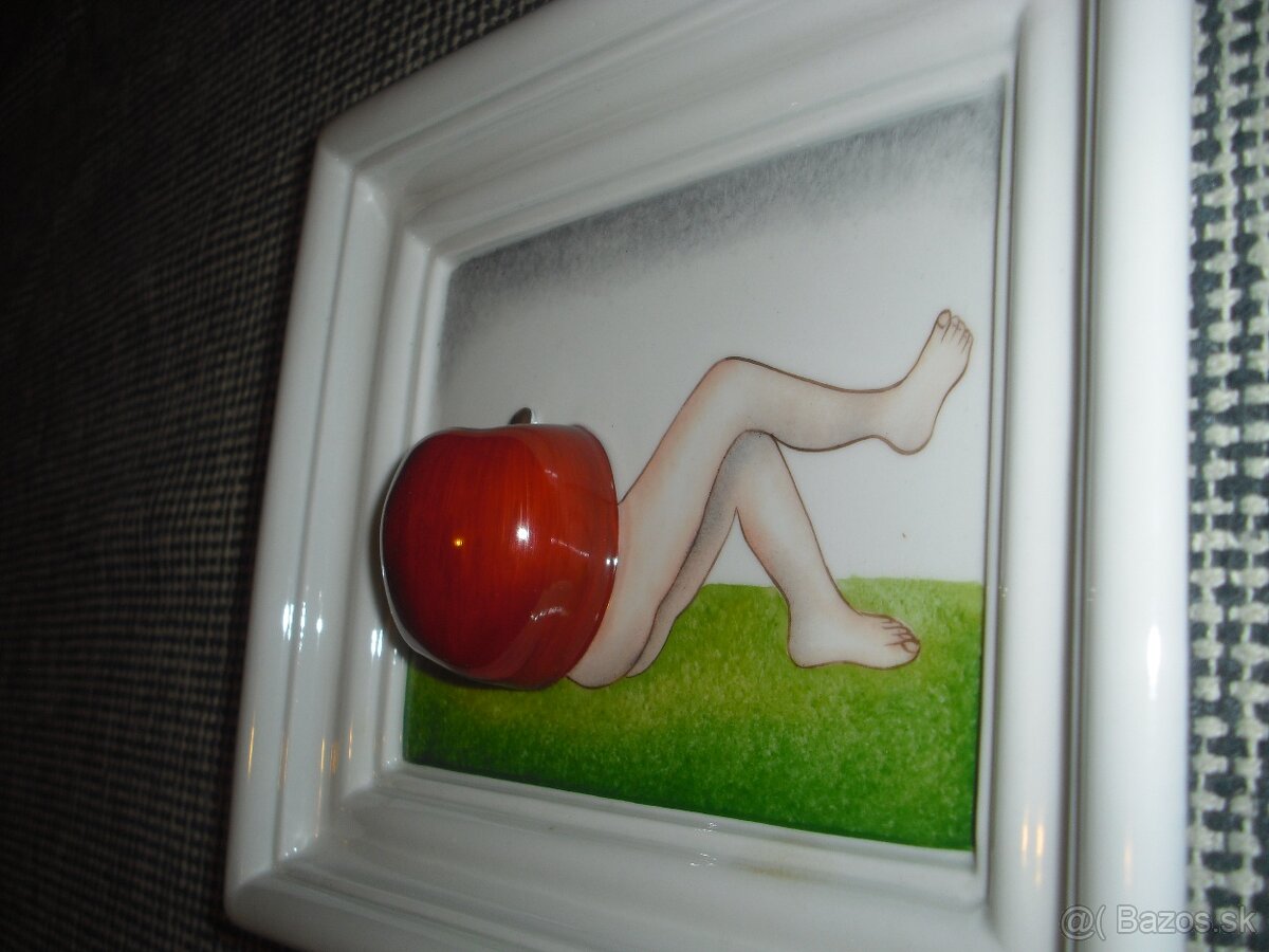 Predam Malovany keramicky "Vitazny obluk" od Stan. Martinc - 10