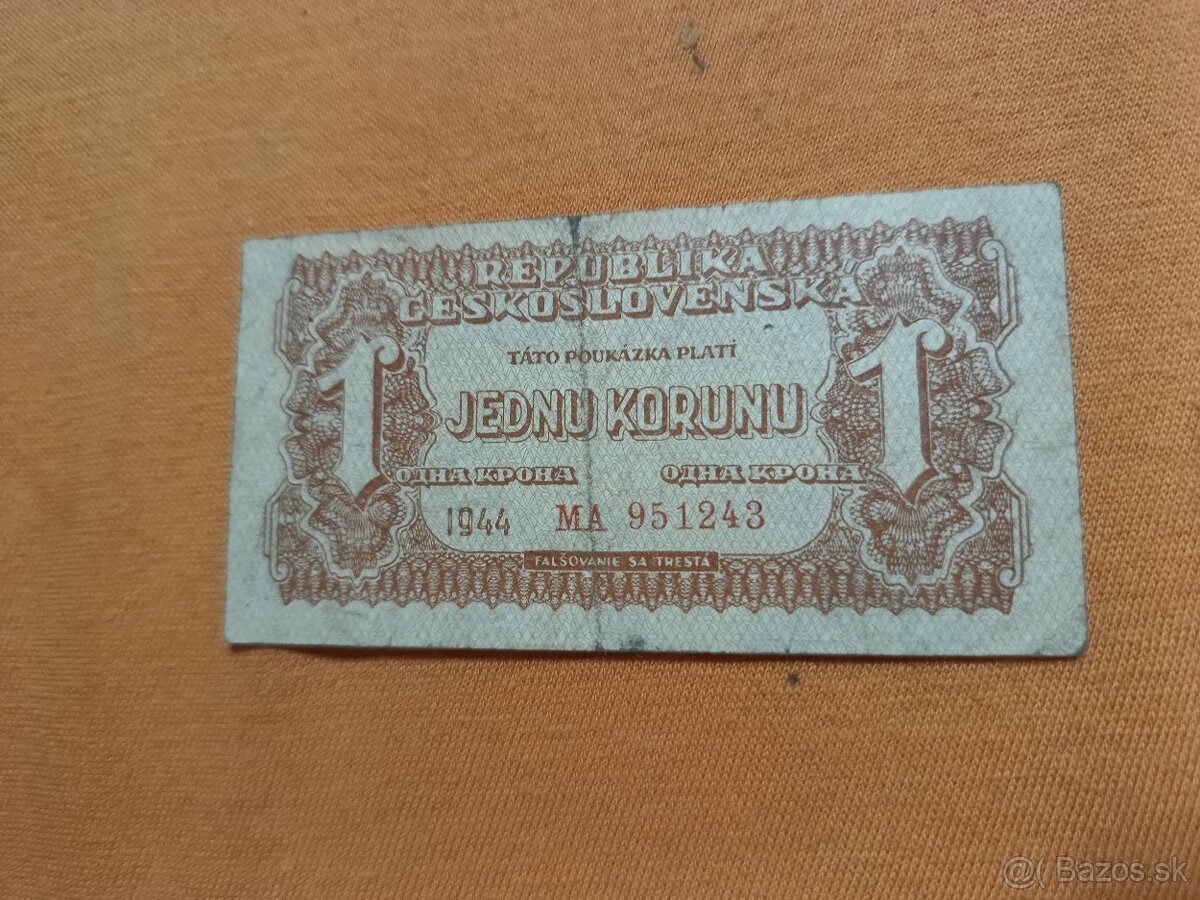 Bankovky ČSR - 2 - 10