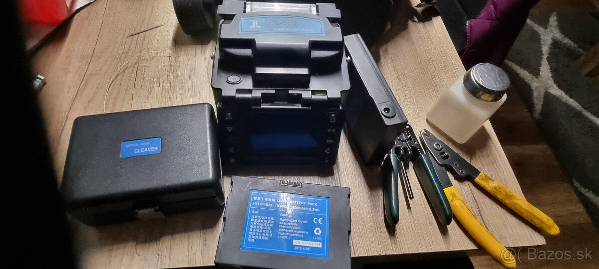 Zváračka na optické vlakna - 10