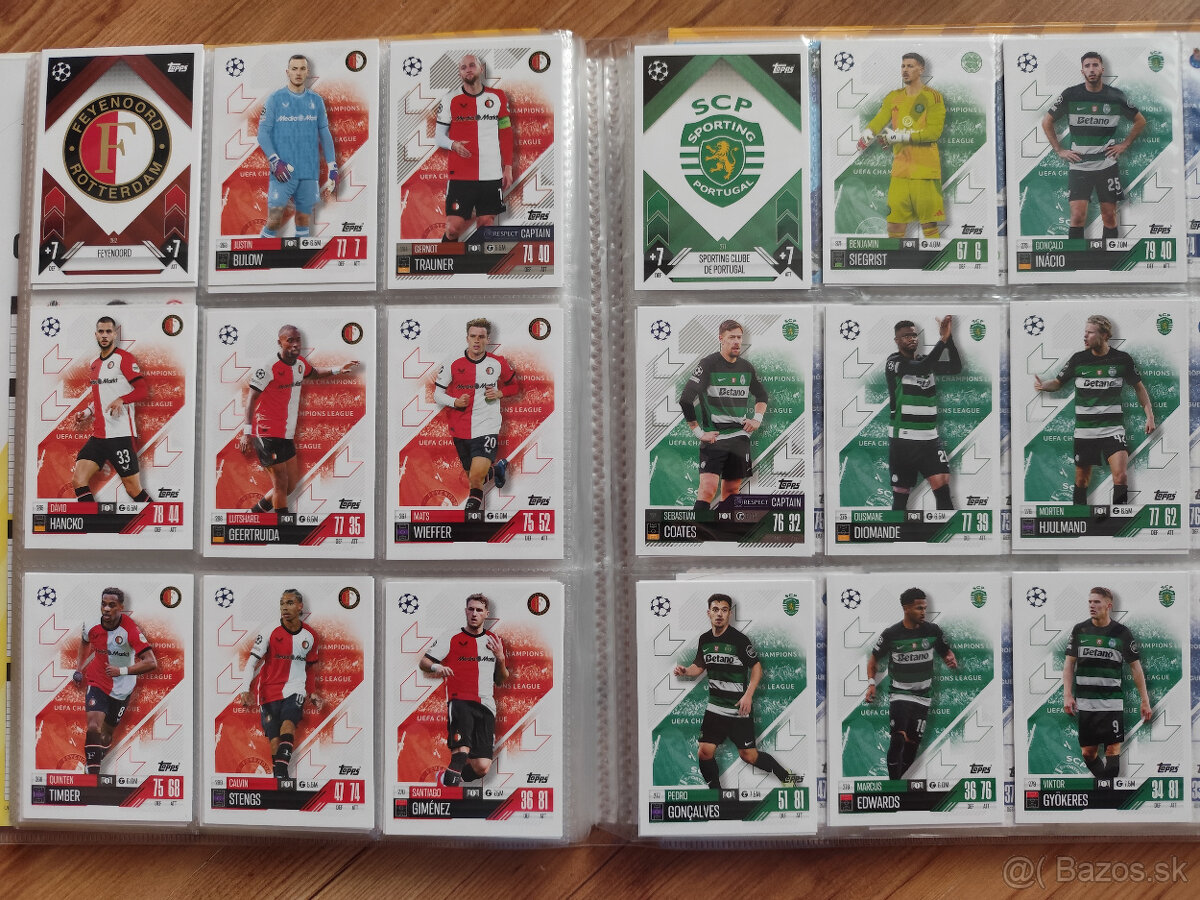 Futbalové kartičky - Match Attax 2024/25 - 10