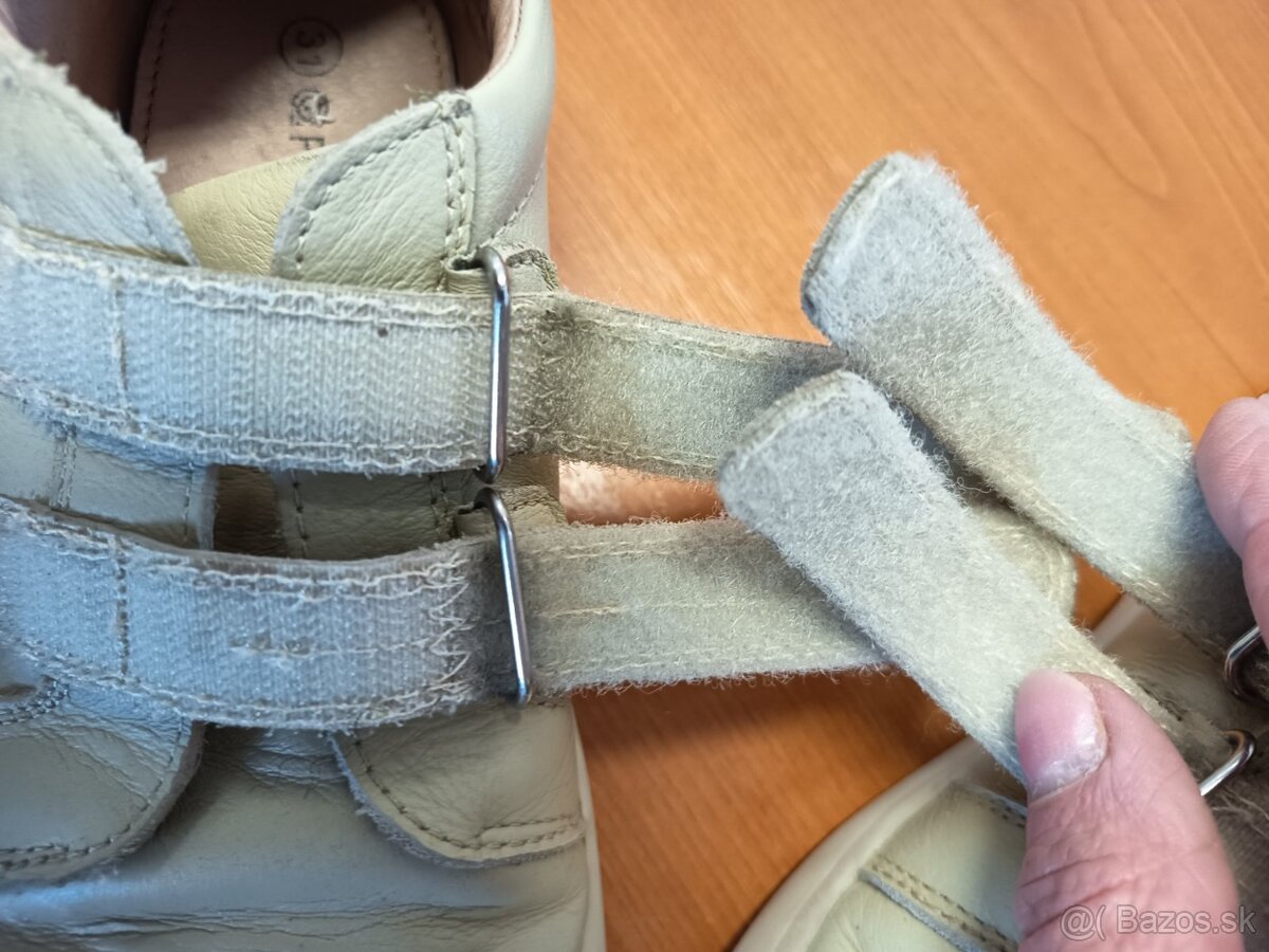 Kožené Barefoot topánky Protetika Beige- 31 - 10