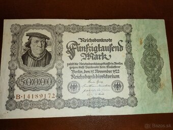 Bankovky Pengo,forint,0€ SNP, Mark - 10