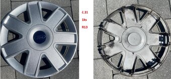 Predám rôzne puklice na disky – rôzne veľkosti a modely - 10