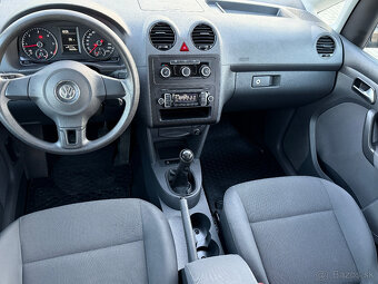 volkswagen Caddy 1.6 TDI 75kw 5 miestne Odpočet DPH - 10