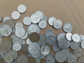 Konvolut 917ks minci ČESKOSLOVENSKO (1,3,5,10,20,25,50 HALEŘ - 10